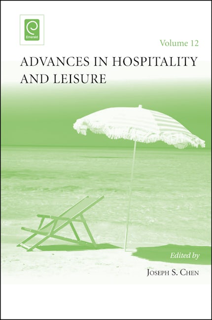 Book cover image for Advances in Hospitality and Leisure ISBN: 9781786356161